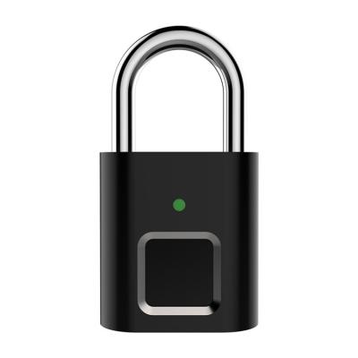 China Smart Bag Fingerprint Protection Lock / Smart Biometric Fingerprint Padlock for sale