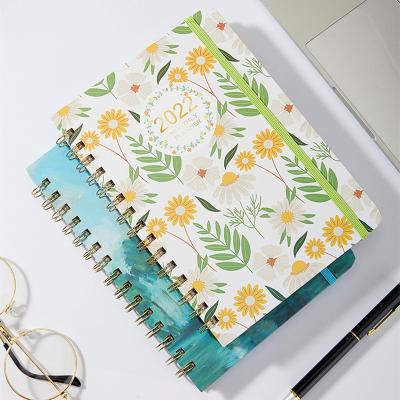 China New arrival custom a5 ring spiral notebook printing for stationery, business, office use, study and etc. for sale