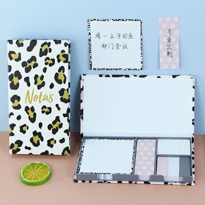 China New Arrived Self Adhesive Custom Size Note Gift Set Sticky Pack for Stationery, Business, Office Use, Study and etc. for sale