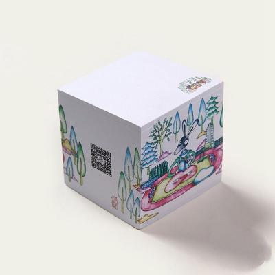 China Self Adhesive Cube Notepad Customized for sale