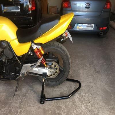 China New pre arrived single mode motorcycle stand lift for rear wheel for sale