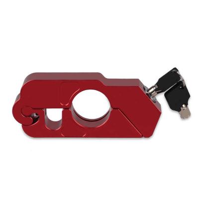 China Fashion Aluminum Alloy Bike Scooter Motorcycle Handlebar Throttle Grip Lock Brake Clutch Locker Single Locker for sale