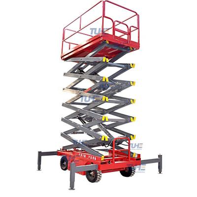 China Hydraulic Mobile Aerial Work Platform Aerial Work Platform Scissor Lift for sale