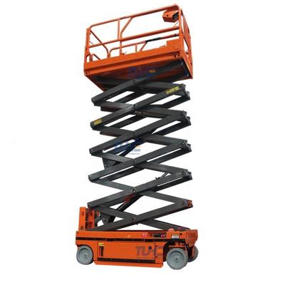 China TUHE Hotels CE ISO 3.5ft Scissor Lift Small Scissor Lift Scissor Lift 4 Ton for sale