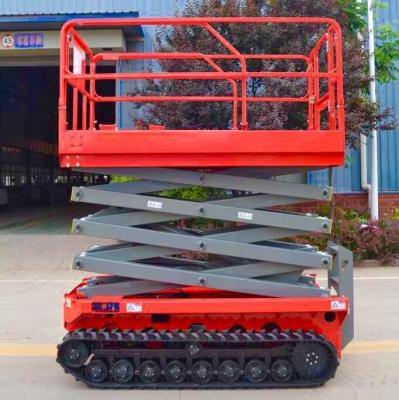 China Easy Operation Safety Convenience Crawler Scissor Lift Platform Machine Crawler for sale