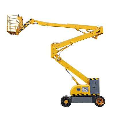 China High Quality Safety Easy Operation Convenience Hydraulic Self Propelled Boom Lift 15.72m Articulated Hydraulic Aerial Platform for sale