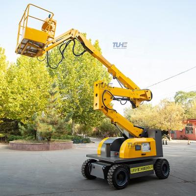 China Safety Convenience Self Propelled Elevator 20m Telescopic Mobile Work Platform Elevating Equipment for sale