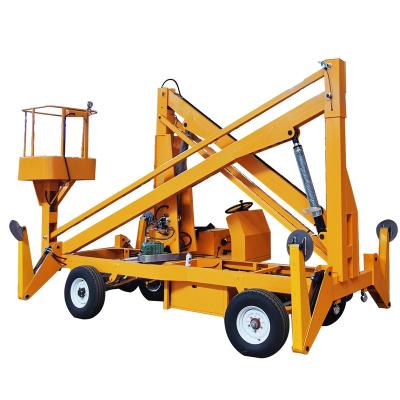 China Easy Operation Safety Convenience CE Approved Telescopic Boom Lift Hydraulic Crank Lift Arm Price for sale