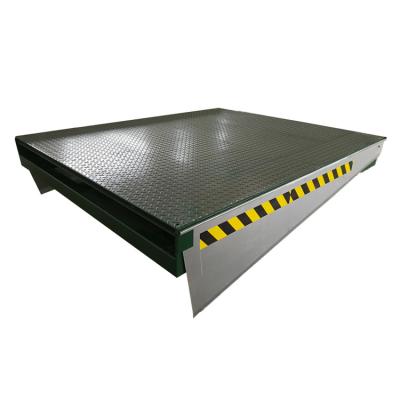 China Safety Easy Operation Convenience Lift Cargo Dock Leveler Yard Ramp Loading Deck Edge Fixed Stationary Dock Leveler for sale