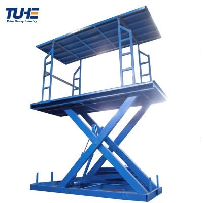 China Convenience Easy Bottom Car Safety Operation Hydroli Parking Lift Car Stacker Lift For Sale for sale