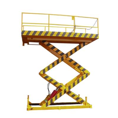 China Safety Easy Operation Convenience Lift Table Work Platform Hydraulic Electric Electric Industrial Scissor Lift Table for sale