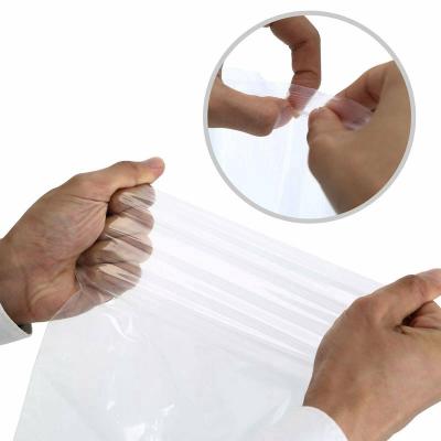 China 100pcs 6*8/5*7/7*10/8*10cm multifunctional self sealing bag pe self sealing bag food preservation bag for sale