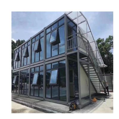 China Asian Size Quality Shipping 20ft Work Home Container Homes Prefab Houses Tiny House for sale