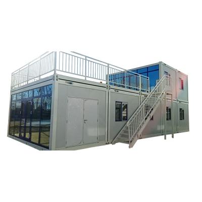 China Modern Low Price 2.5mm Shipping Houses Flat Pack Competitive Small Container House for sale