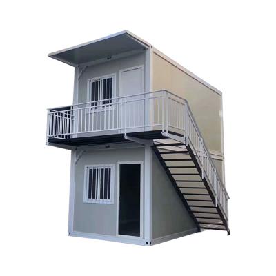 China Modern Steel Material Made Prefab House House For Office Parking Lot Sandwich Panels for sale