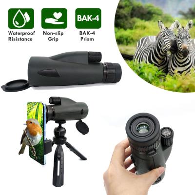 中国 HD 10-30x50 High Power Monocular Telescope Zoom Monocular For Mobile Phone 販売のため