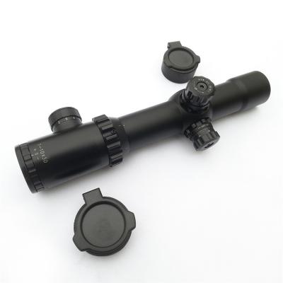 China Front Focal Plane Scopes 1-10x30mm Illuminated Reticle Rifle Scope with Mount for sale