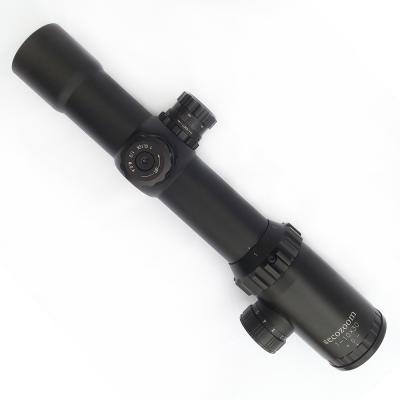 China Berufs-1-10x30mm SFP Bereich stoßsicherer Mil Dot Reticle Scope For Gun zu verkaufen