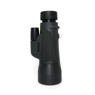 中国 三脚のSmartphoneのアダプターが付いている使いやすい12x50携帯電話の望遠鏡のMonocular 販売のため