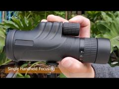 Waterproof Monocular Telescope 10-30X42 HD for Bird Watching Hunting Camping Travelling