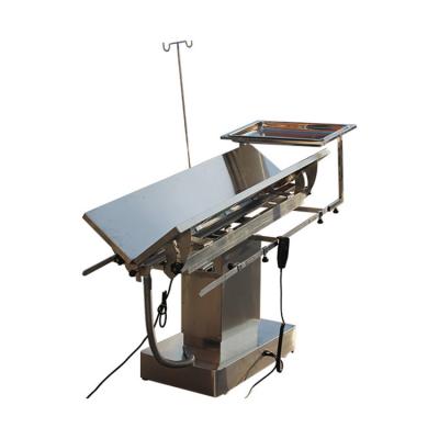 China Stainless Steel Stainless Steel Operation Table Veterinary Surgical Table for sale