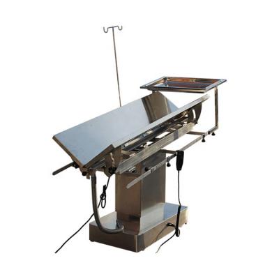 China Durable Direct Medical Electric Veterinary Veterinary Table Surgical Lift Operation Table Factory Dissection Table VTS-854 for sale