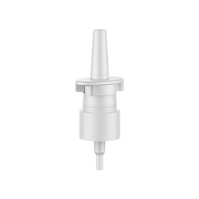 China Non Screw Plastic Medical Nasal Sprayer Spill Manufacturers With Cap 18/410 18/415 20/410 20/400 24/410 24/415 for sale