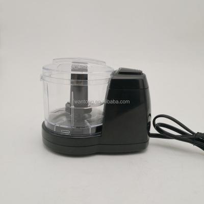 China Two Cup Capacity Powerful Electric Mini Chopper Black Color Easy Operation for sale