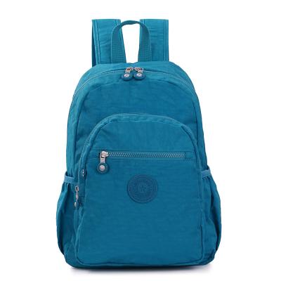 China Custom nylon waterproof casual sports backpack 2022 new anti-theft unisex design backpack teenage students schoolbag large capacity for sale