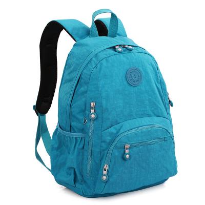 China Custom Logo Bag Teenager Schoolbag Waterproof Nylon Casual Sports Anti-theft Unisex Design Backpack 2022 New Large Capacity for sale