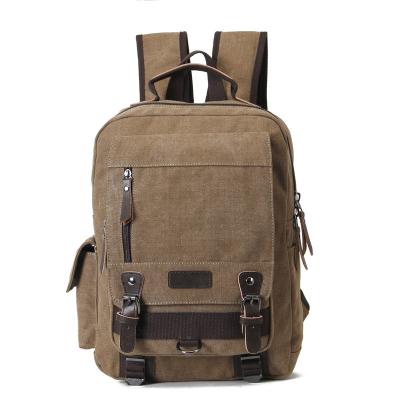 China Wholesale Custom PORTABLE Logo Durable Canvas Large Capacity Rocksack Waterproof Hiking Travel Bag For Men for sale