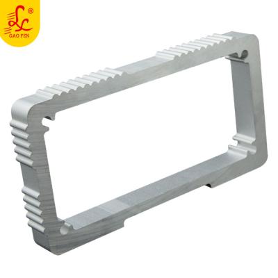 China Robot Barrier Section Custom Various Style T-slot Aluminum Extrusion Profile With Anodize Surface for sale