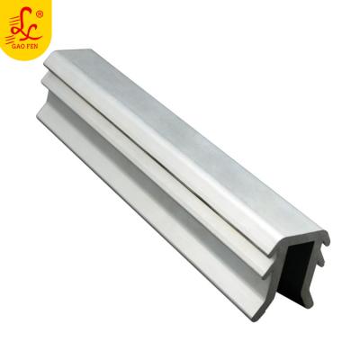 China Robot Barrier Section Custom Various Style T-slot Aluminum Extrusion Profile With Anodize Surface for sale