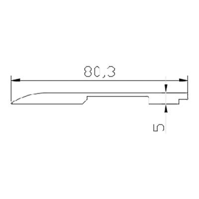 China Robot Barrier Aluminum Beam GKX-Y1460 For Sample Open-die Customization for sale