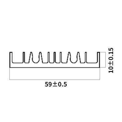 China Robot Barrier Aluminum Beam GKX-Y1462 For Sample Open-die Customization for sale