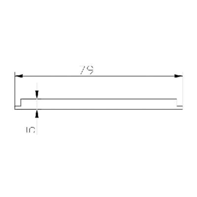 China Robot Barrier Aluminum Beam GKX-Y1463 For Sample Open-die Customization for sale