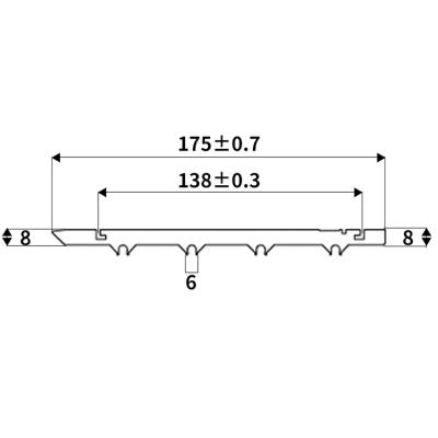 China Robot Barrier Aluminum Beam GKX-Y1470 For Sample Open-die Customization for sale