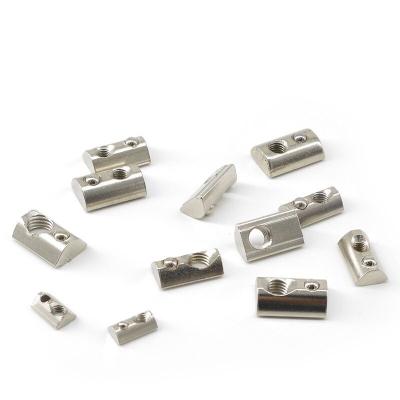 China Aluminum Profile Connector Spring Nuts Supplier Factory Supplied Aluminum Profile Accessories Slot for sale