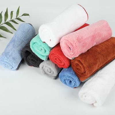 China Car Wash Cleaning Microfiber Towel Cleaning 6PK Coral Fleece Towel From China Manufacturer for sale