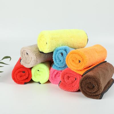 China High Quality Wash Station Wash Station 40.5X40.5cm Wasing 40.5X40.5cm Clean Drying Towel 300Gsm Coral Fleece Towel for sale