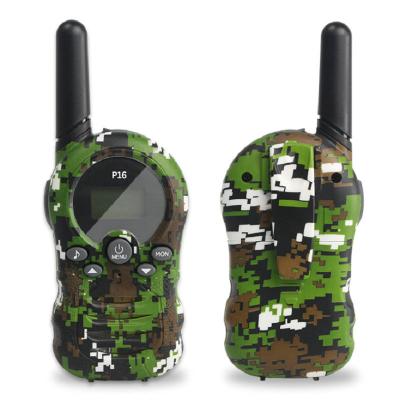 China Long Distance Communication Camouflage Walkie Talkies for Kids 3-14 Years Old Girl and Boy Gifts Toys, Portable Handheld Children's Walkie Talkie Set for sale