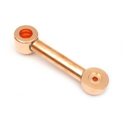 China Economical T2/Red Copper Accessories Custom Series Medium And High Voltage Products Conductor Rod Accessories for sale