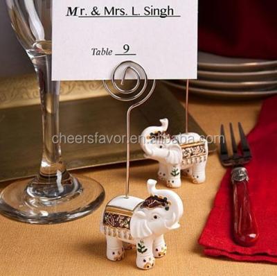 China Resin Superfluous Place Card Holder Wedding/Shower Favors for sale