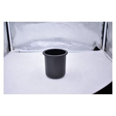 China Widely Used PP Plastic Special Design Stainless Steel Black Plastic Customized Cup Holder for sale