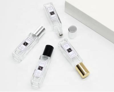 China Smallest Youthful Cream Serum 5ml 10ml Cosmetic Square Skin Care Packaging Private Roll On Jar Customized Glass Bottles Essential Oils for sale