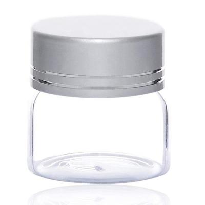 China Household Products Factory Sale 47*70 47*90 47*50 Mm Borosilicate Glass Tube Jar Food Storage For Saffron Herbal Tea Weed With Metal Screw Lid for sale