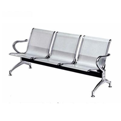 China Modern School Furniture 3 Stainless Steel Airport Station Hospital Train Station Park Roadside Waiting Chairs for sale