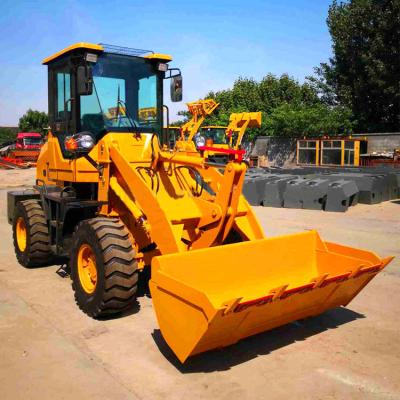 China Building Material Shops New Design Hydraulic Pump Cabin Small Front End Wheel Loader Telescopic Wheel Loader For Sale for sale