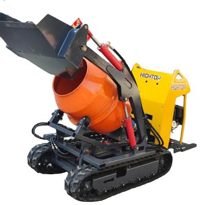 China Construction Material Stores Made In China Crawler Multifunctional Mini Mixer For Garden for sale