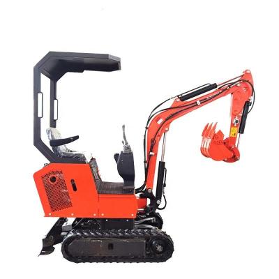 China Building Material Shop New Style 1ton Micro Excavator Mini Excavator Machine Mini Digging For Sale for sale